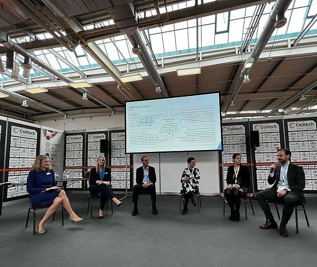 Paneldiskussion auf der Coiltech 2024